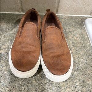 Old Navy Brown Slip-On Kids Shoes